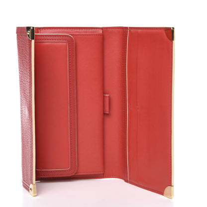 Louis Vuitton Suhali Porte Tresor International Wallet Geranium 4 of 9