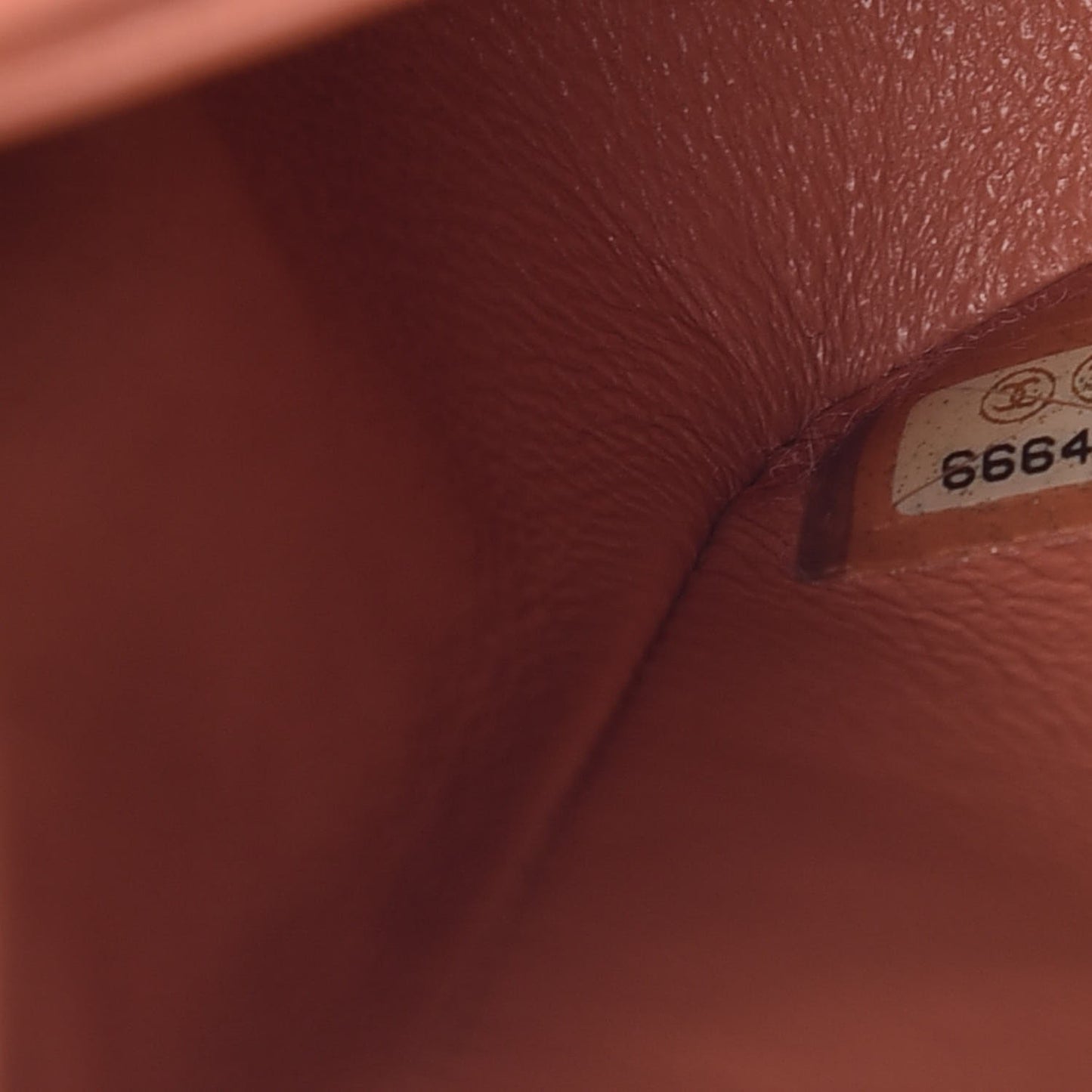 Patent Quilted Small Double Flap Orange