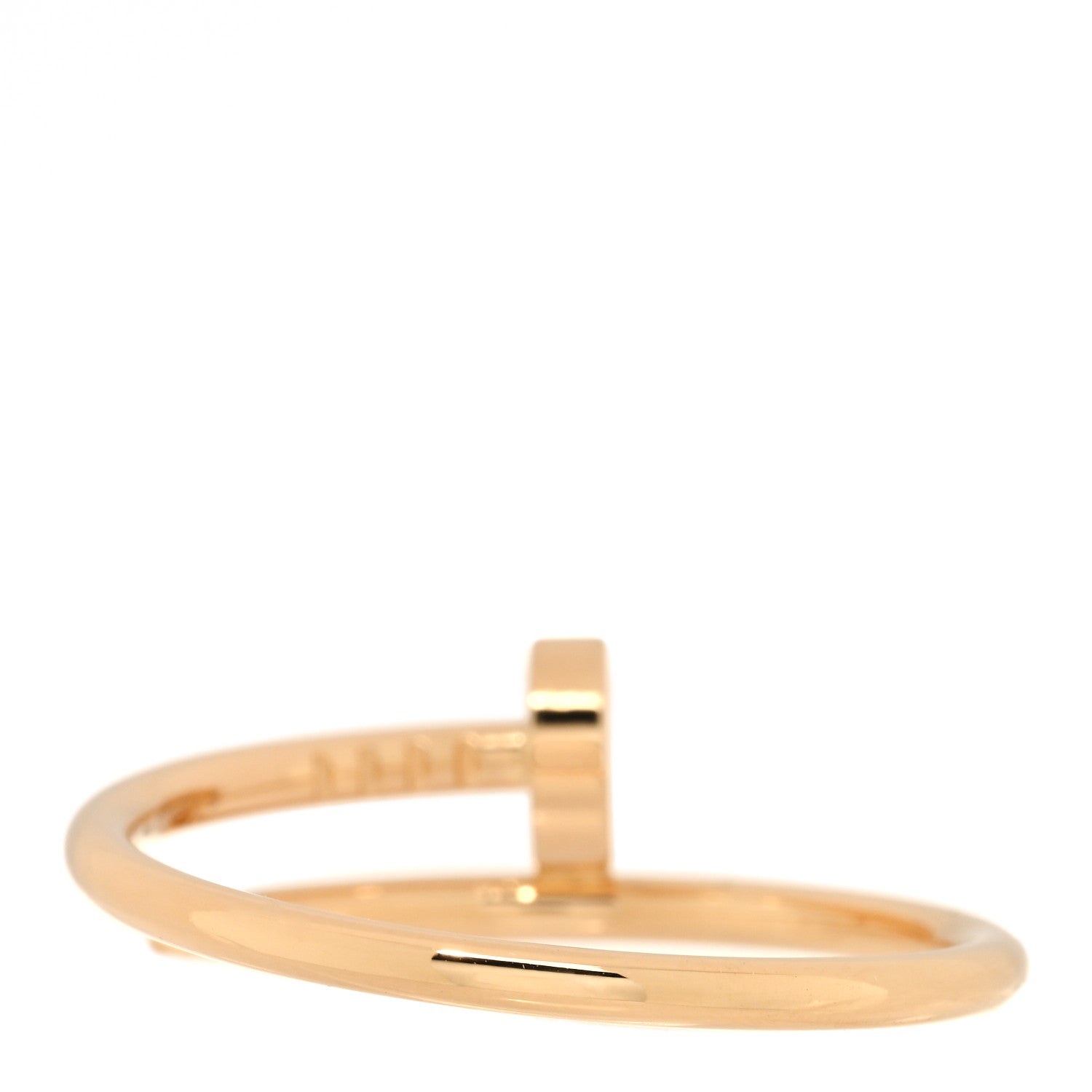Cartier 18K Yellow Gold Small Juste Un Clou Ring 60 9 3 of 5