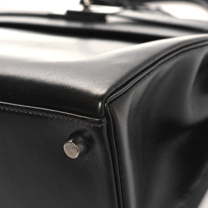 Hermes Box Kelly Retourne 32 Black 10 of 14