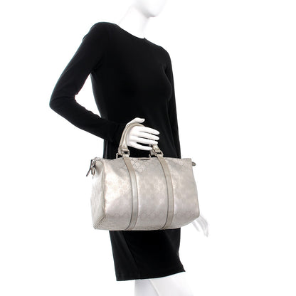 Gucci Imprime Monogram Medium Joy Boston Silver 2 of 11