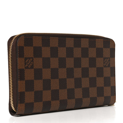Louis Vuitton Damier Ebene Zippy Organizer Wallet 3 of 9