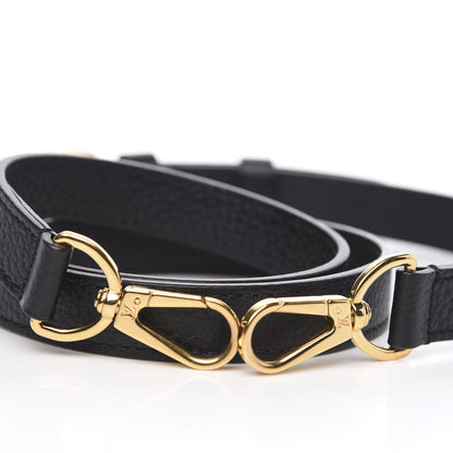 Louis Vuitton Calfskin Metis Adjustable Shoulder Strap Black 3 of 3