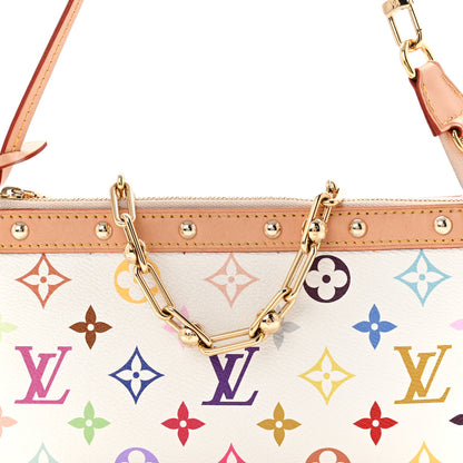 Louis Vuitton LV X TM Monogram Multicolor Pochette Accessories White 7 of 9