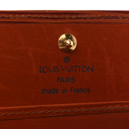 Louis Vuitton Epi Porte-Monnaie Boite Coin Purse Fawn 6 of 7
