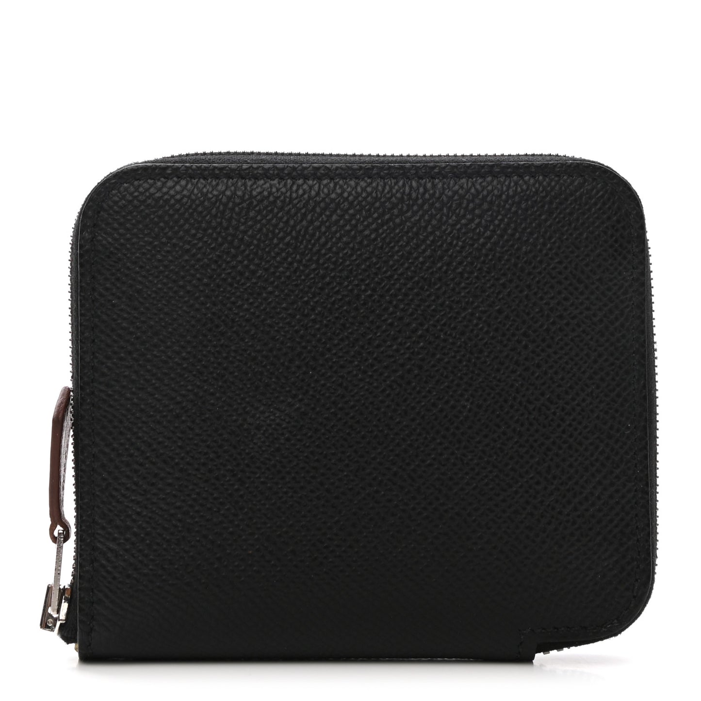 Epsom Silk'in Compact Wallet Black