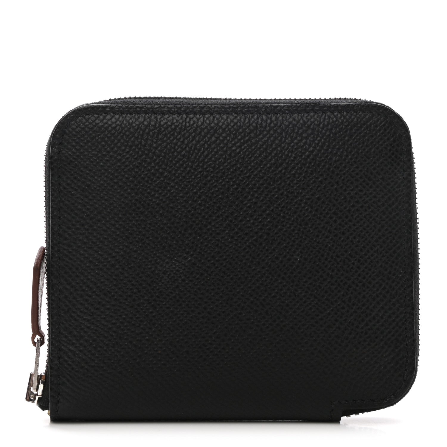Hermes Epsom Silk'in Compact Wallet Black 1 of 9