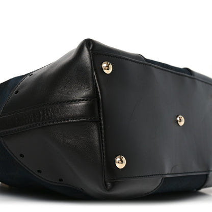 Gucci Monogram Large Punch Tote Black 9 of 10
