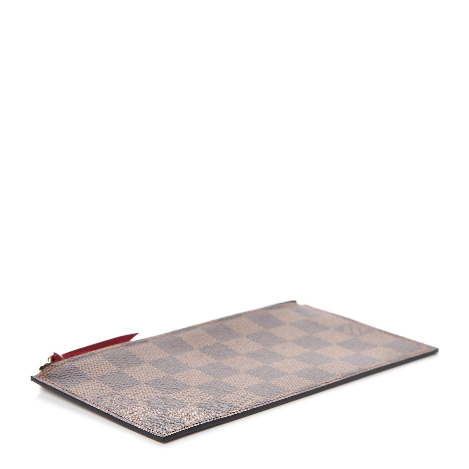 Louis Vuitton Damier Ebene Felicie Chain Wallet Zippered Insert 4 of 6