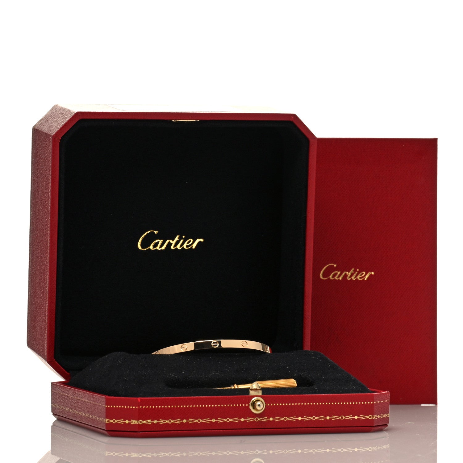 Cartier 18K Yellow Gold Small LOVE Bracelet 15 5 of 5