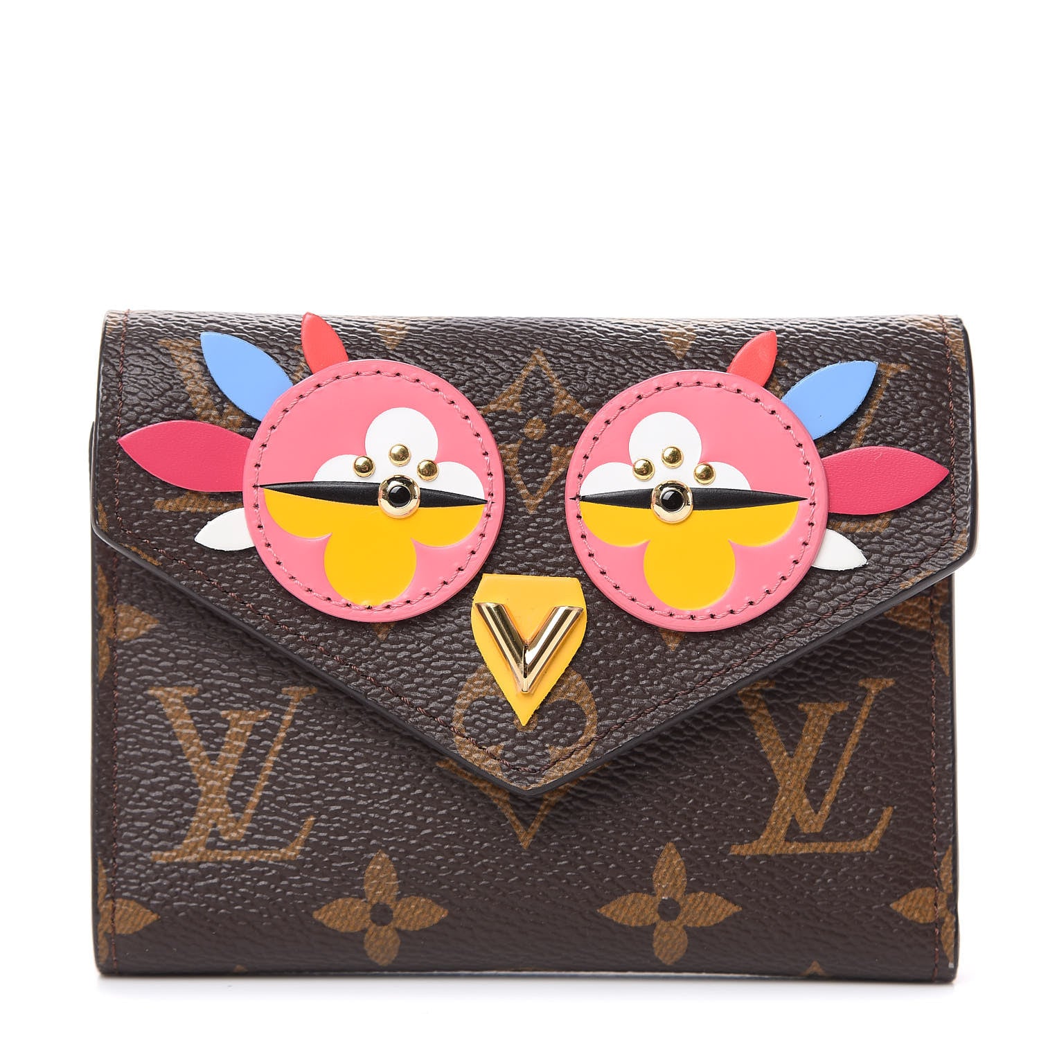 Louis Vuitton Monogram Lovely Birds Victorine Wallet 1 of 8