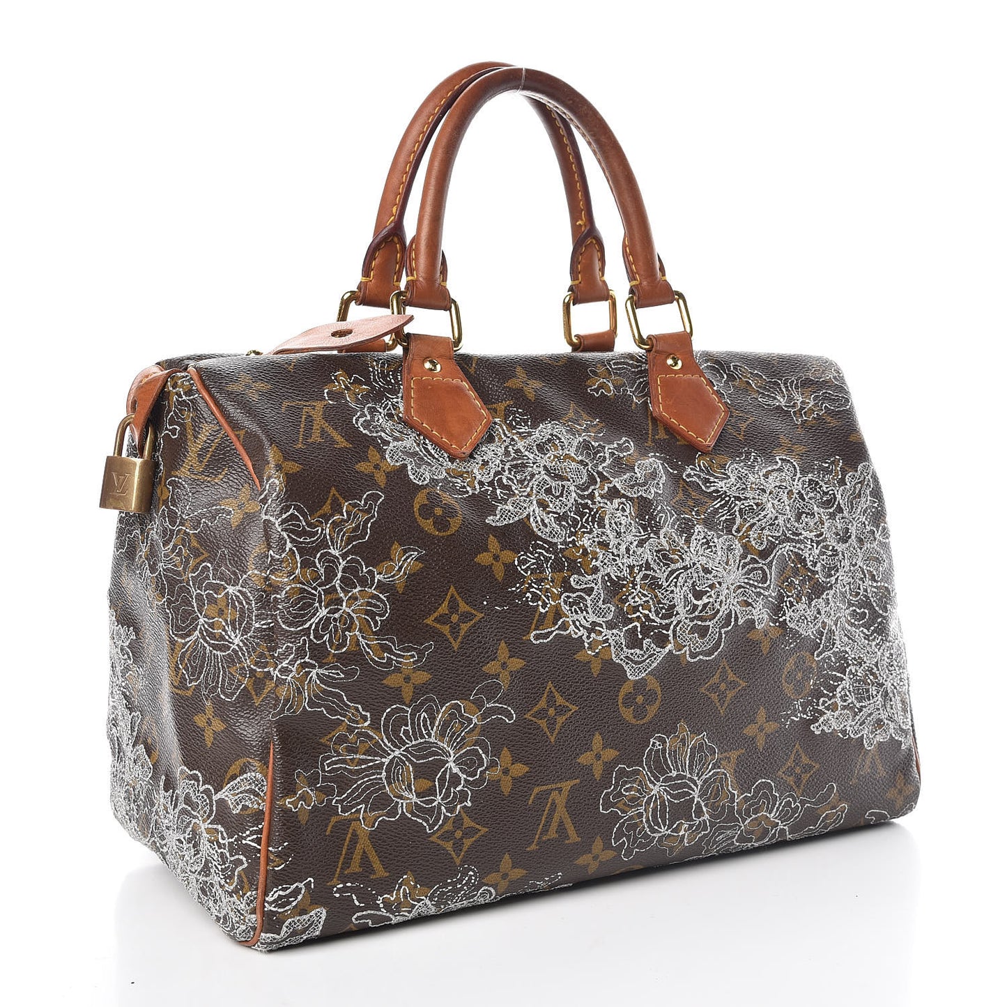 Monogram Dentelle Speedy 30 Silver