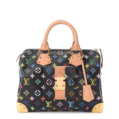 Louis Vuitton Monogram Multicolor Speedy 30 Black 1 of 9