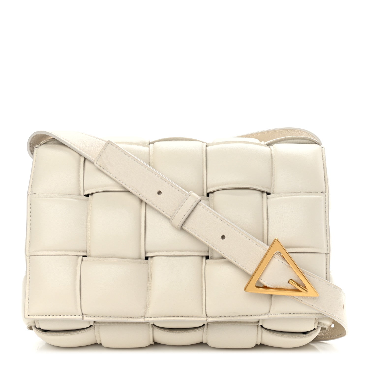 Bottega Veneta Nappa Maxi Intreccio Padded Cassette Crossbody Bag Plaster 1 of 13