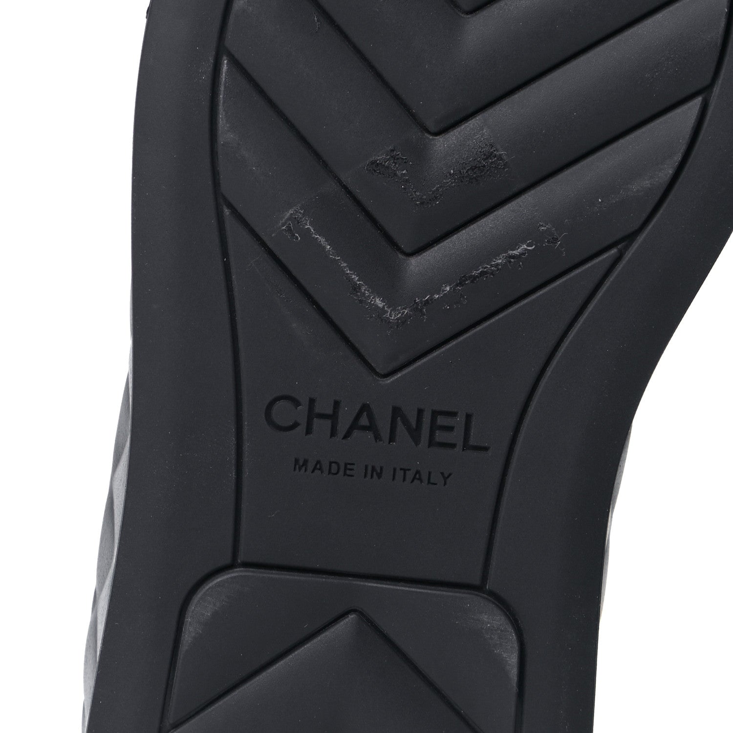 Chanel Sheepskin Shearling Short Snow Boots 36.5 Black 5 of 6