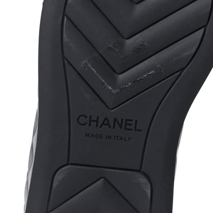 Chanel Sheepskin Shearling Short Snow Boots 36.5 Black 5 of 6
