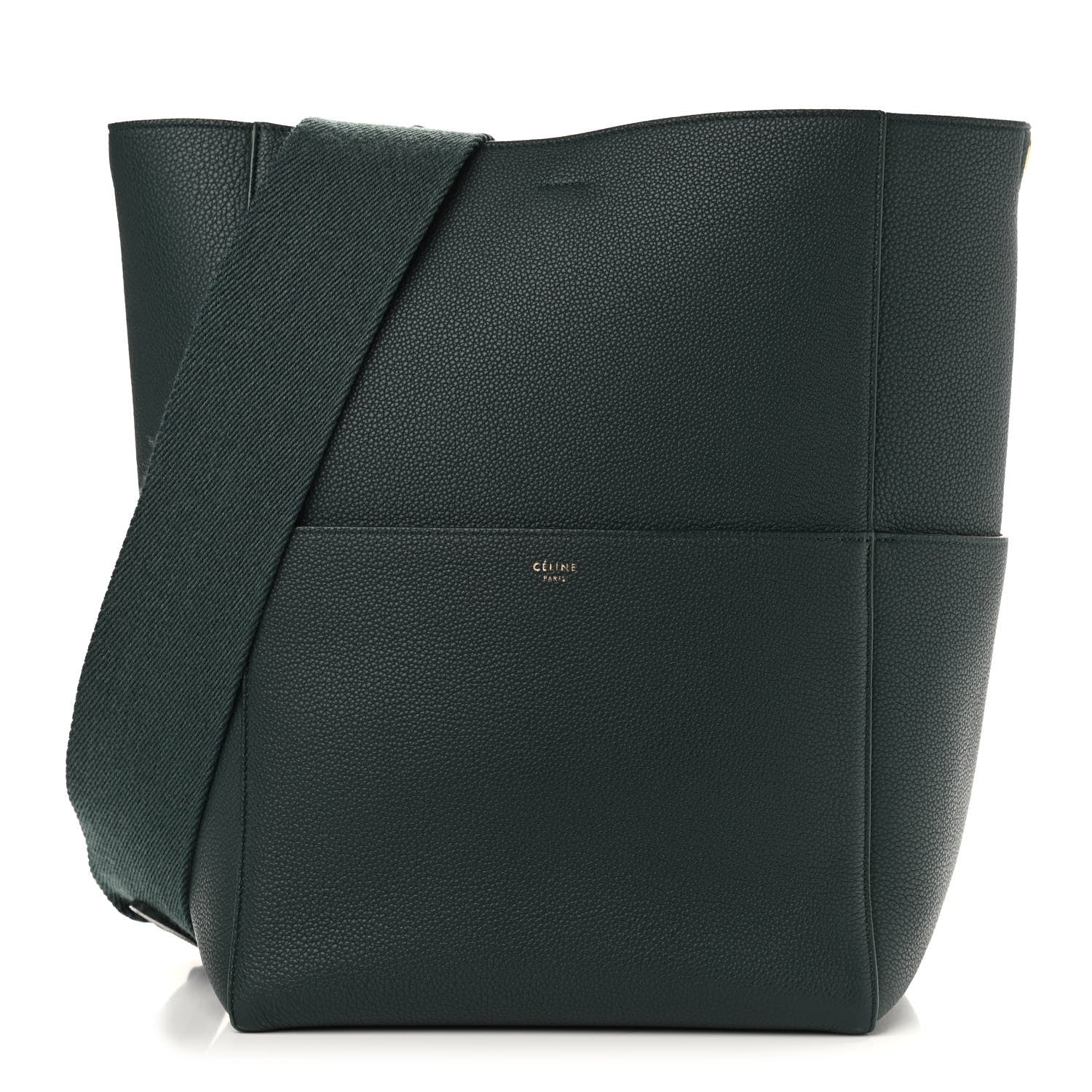 Celine Soft Grained Calfskin Sangle Bucket Bag Amazone 1 of 9