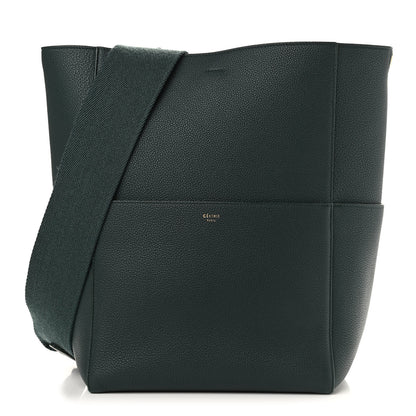 Celine Soft Grained Calfskin Sangle Bucket Bag Amazone 1 of 9