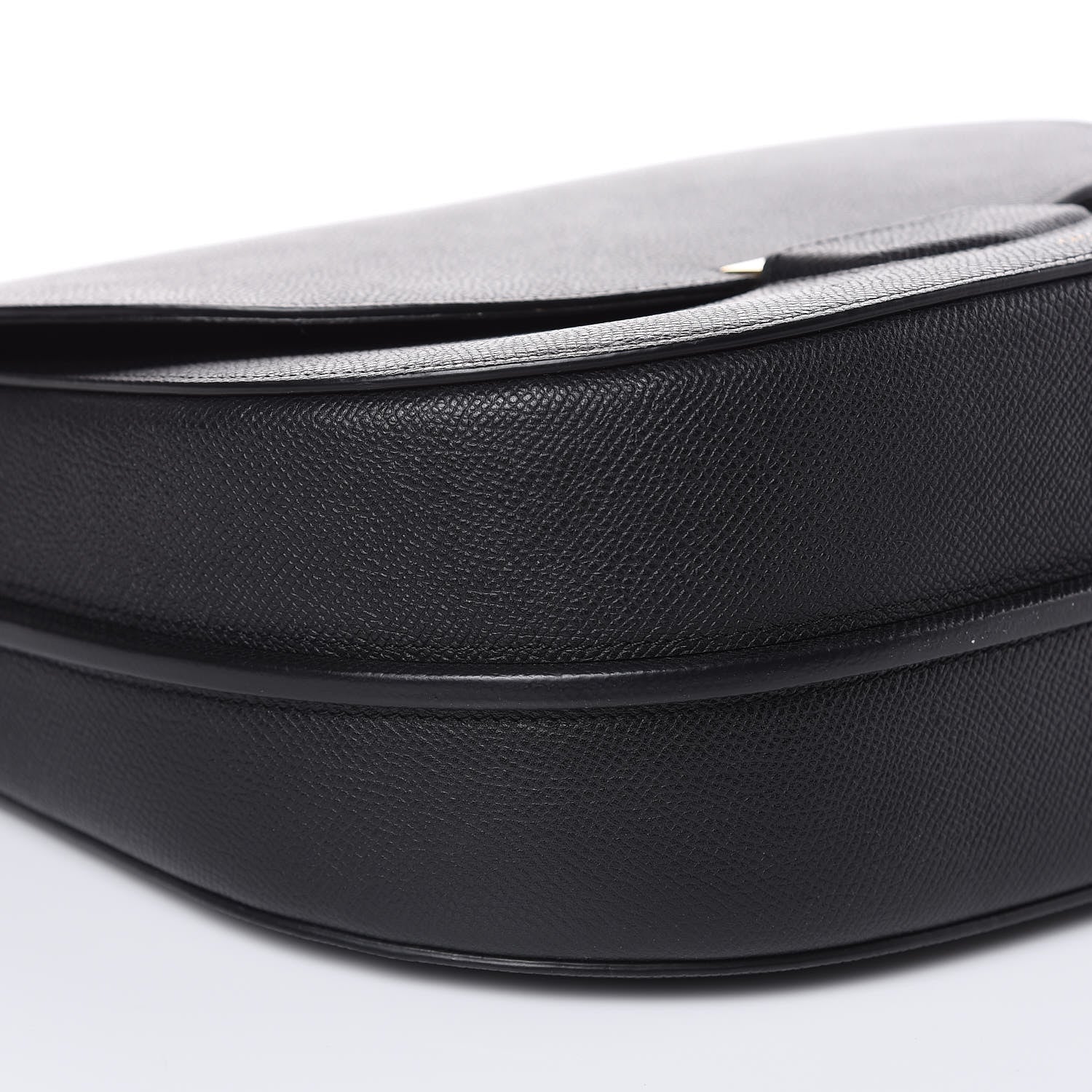 Celine Grained Calfskin Medium Trotteur Black 8 of 9