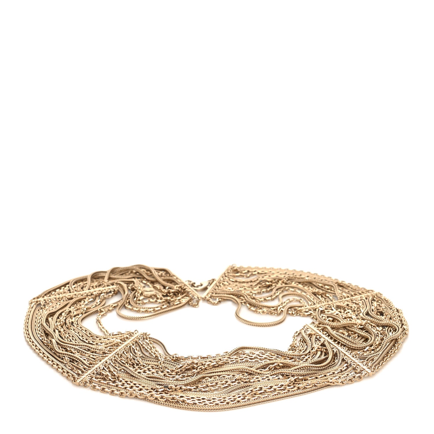 Chanel Chain CC Waspie Belt Gold 1 of 5