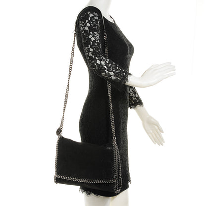 Stella McCartney Shaggy Deer Falabella Messenger Black 2 of 9