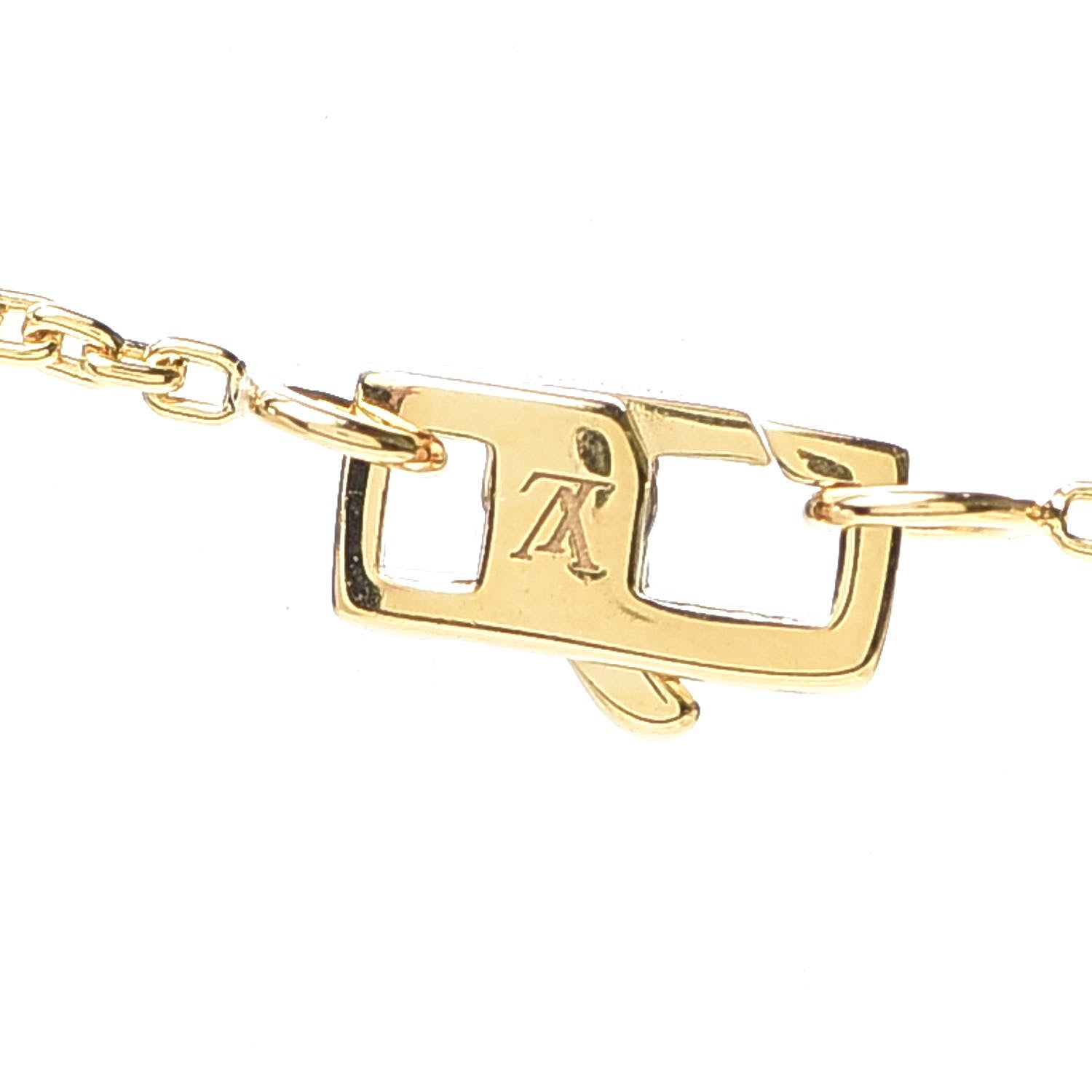 Louis Vuitton 18K Yellow Gold Diamond Idylle Blossom Pendant Necklace 4 of 6