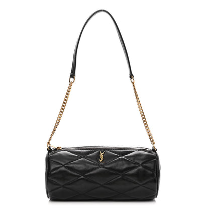 Saint Laurent Lambskin Monogram Mini Sade Tube Bag Black 1 of 11