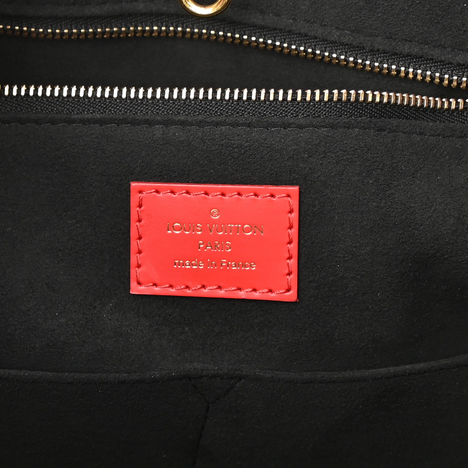 Louis Vuitton Empreinte Monogram Giant Crafty Onthego GM Black Creme 6 of 7