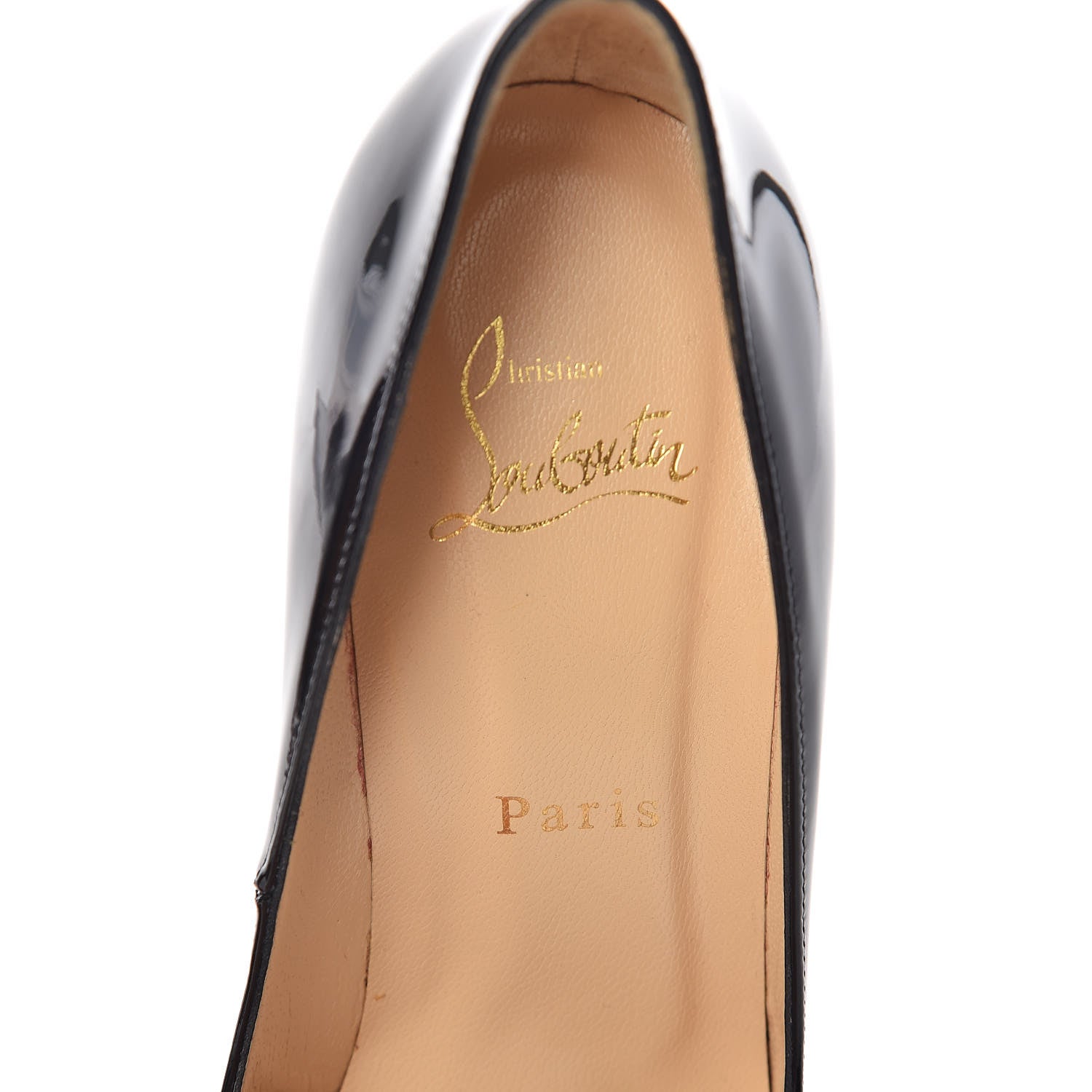 Christian Louboutin Patent Pigalle 120 Pumps 38.5 Black 9 of 10