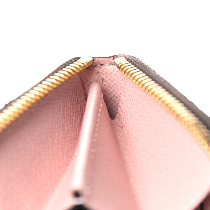 Louis Vuitton Monogram Clemence Wallet Rose Ballerine 12 of 17