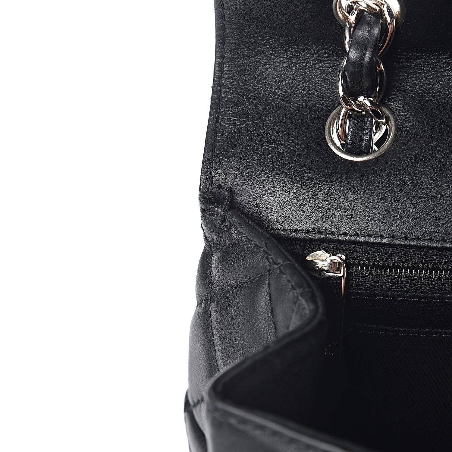 Chanel Calfskin Quilted In The Business Flap Bag Black 9 of 13