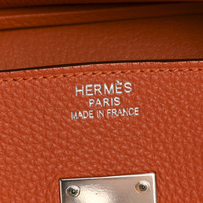 Hermes Togo Birkin 35 Orange 6 of 11
