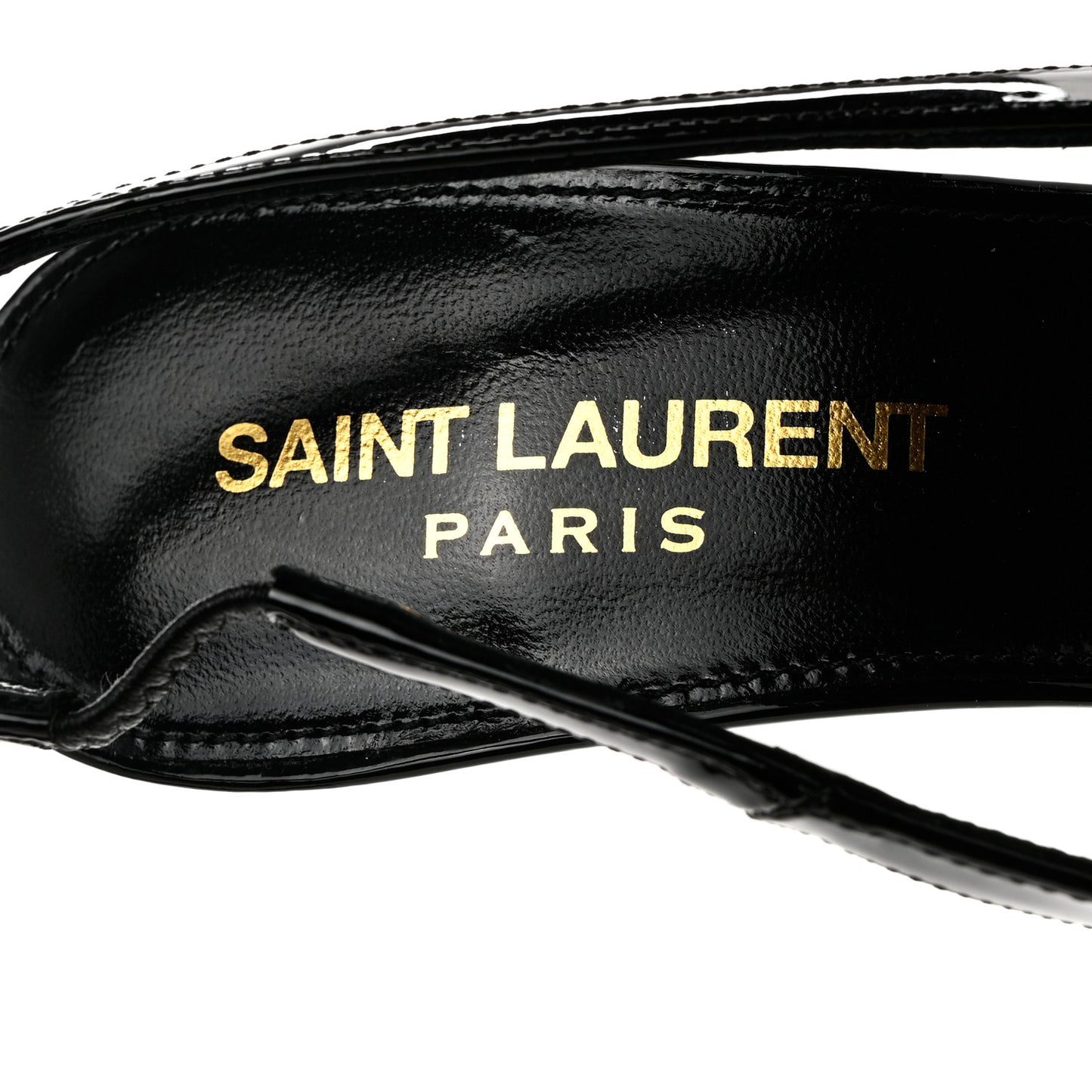 Patent Maxine 115mm Slingback Pumps 36.5 Black