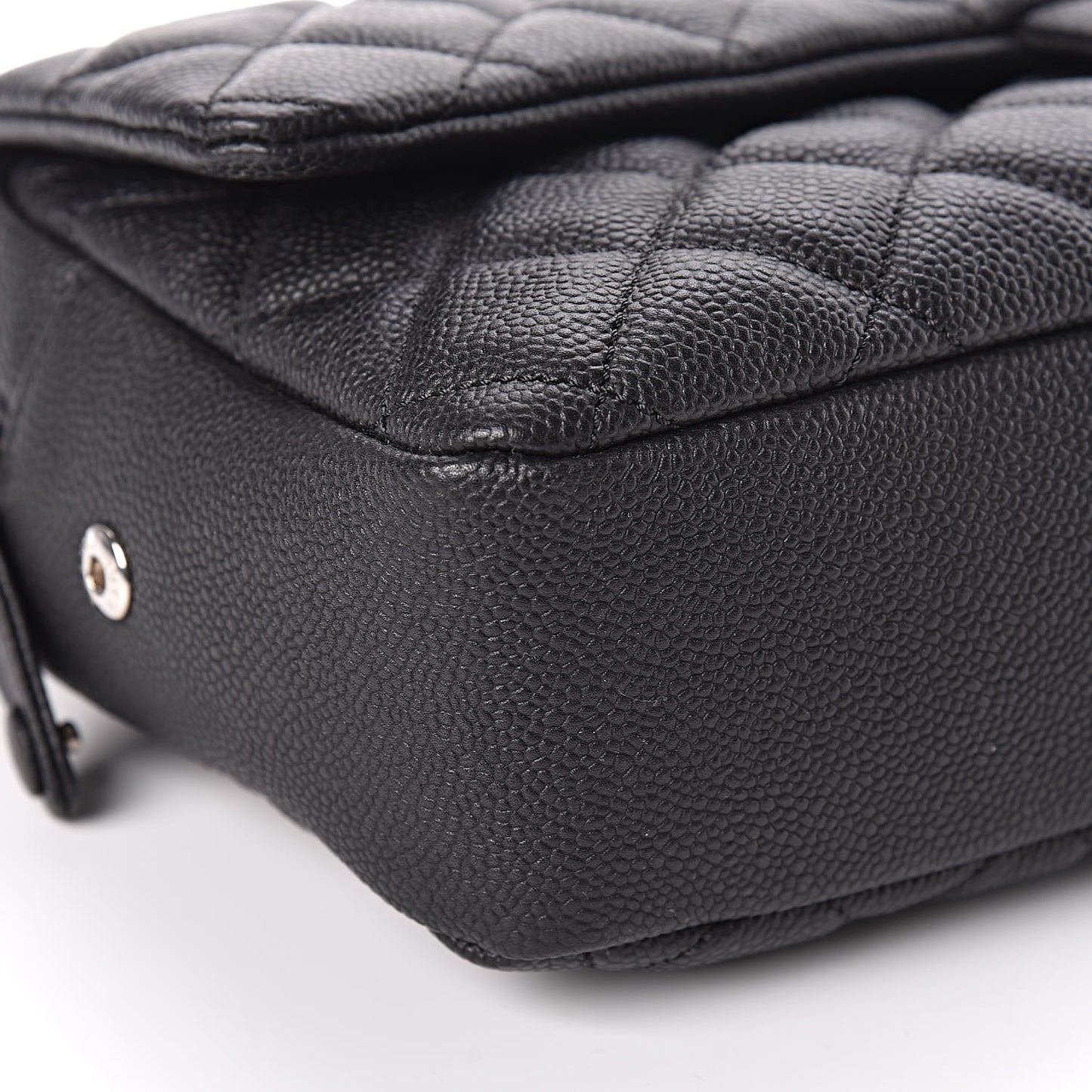 Caviar Quilted Jumbo Easy Flap Black