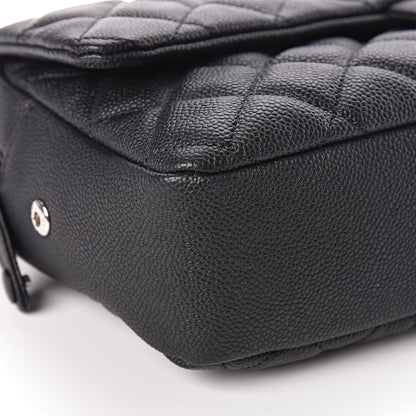 Chanel Caviar Quilted Jumbo Easy Flap Black 9 of 11