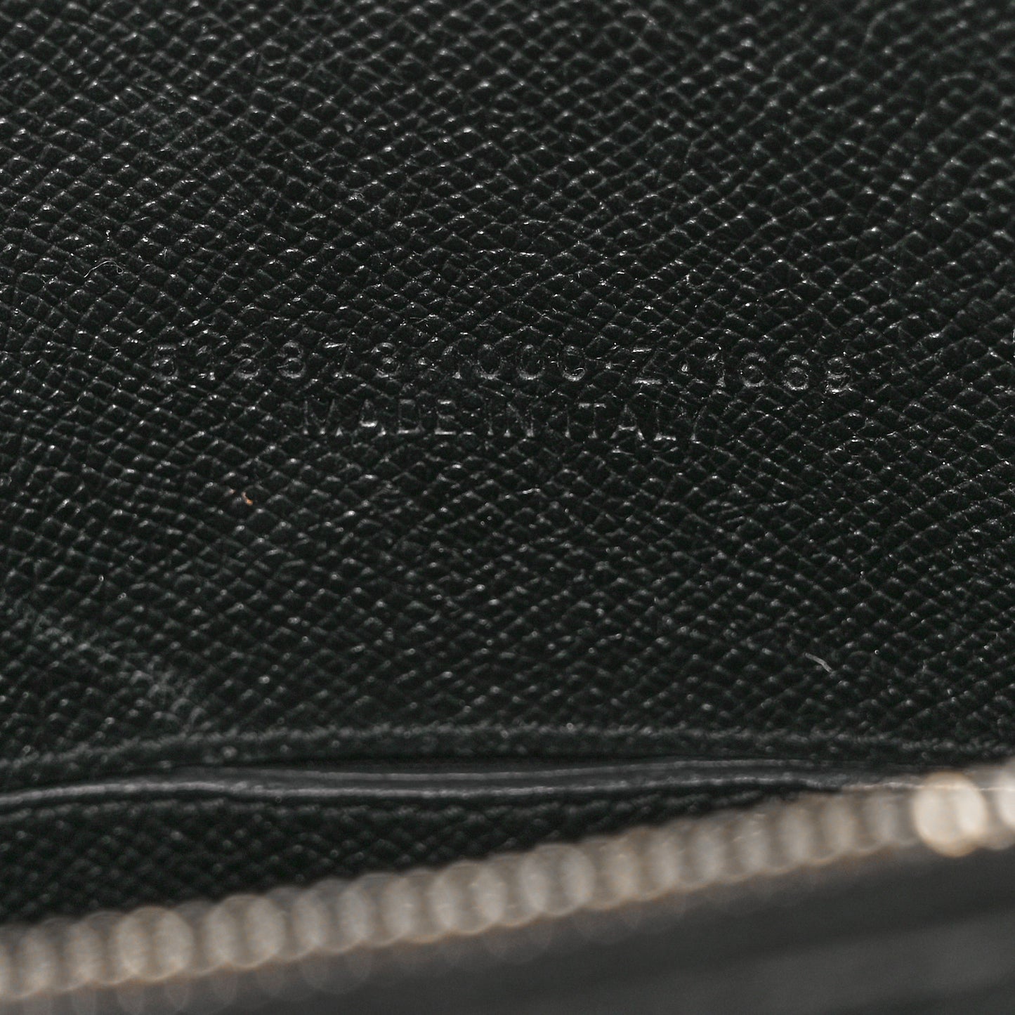Signature Grained Calfskin Logo S Ville Top Handle Bag Black