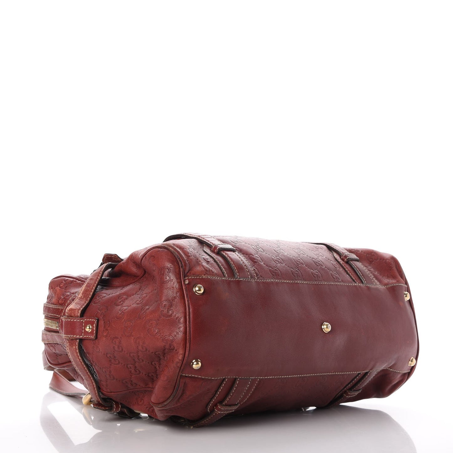 Guccissima 85th Anniversary Boston Rusty Red