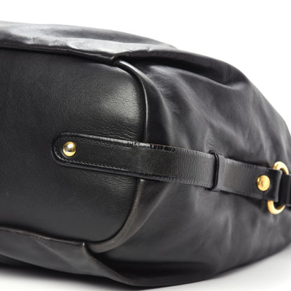 Prada Soft Calf Hobo Black 8 of 11