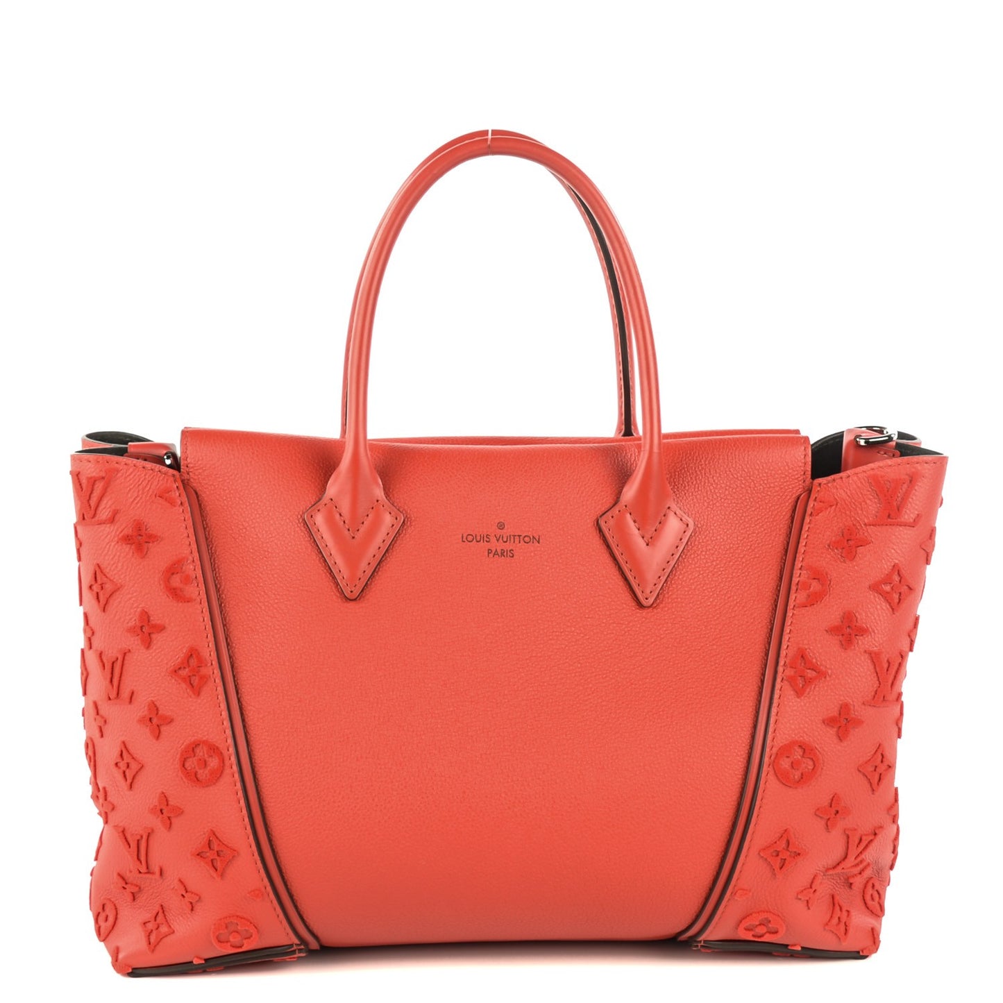 Veau Cachemire Tote W PM Paprika