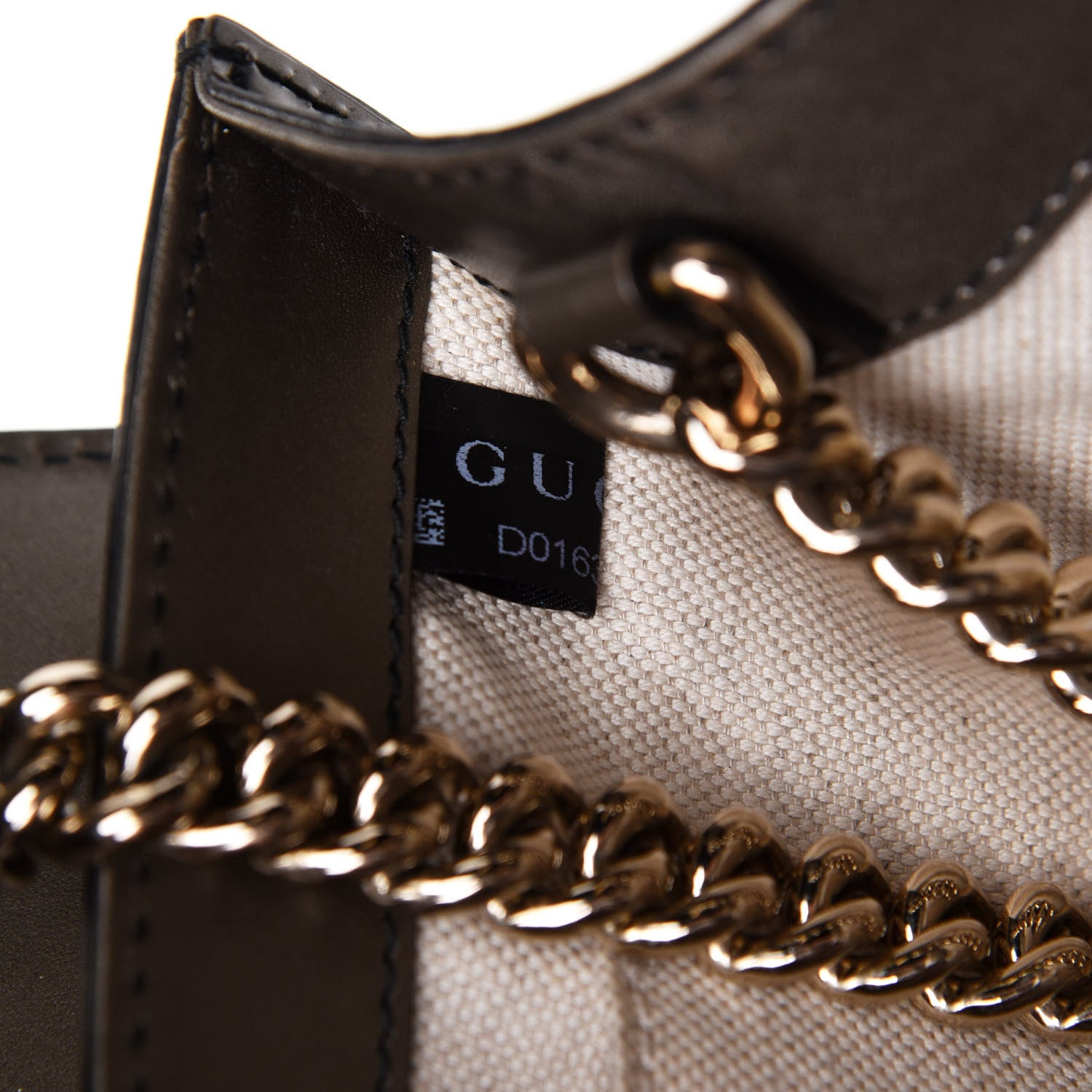Gucci Shine Guccissima Medium Emily Chain Shoulder Bag Sasso 7 of 10
