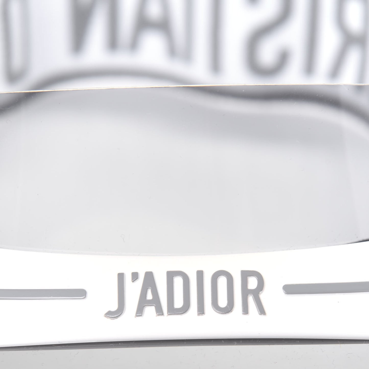 Mirrored DiorClub1 Sun Visor Grey