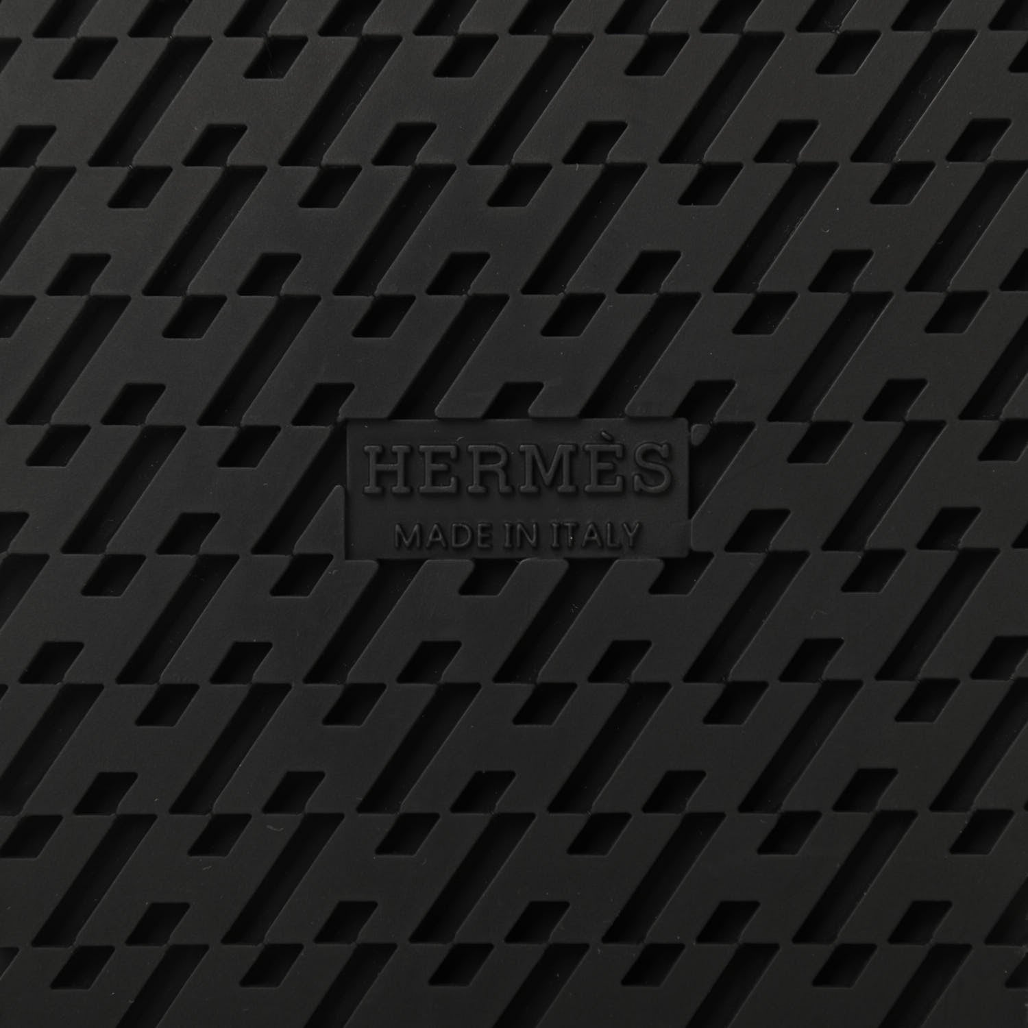 Hermes Calfskin Woolskin Womens Chypre Sandals 39 Black 7 of 8
