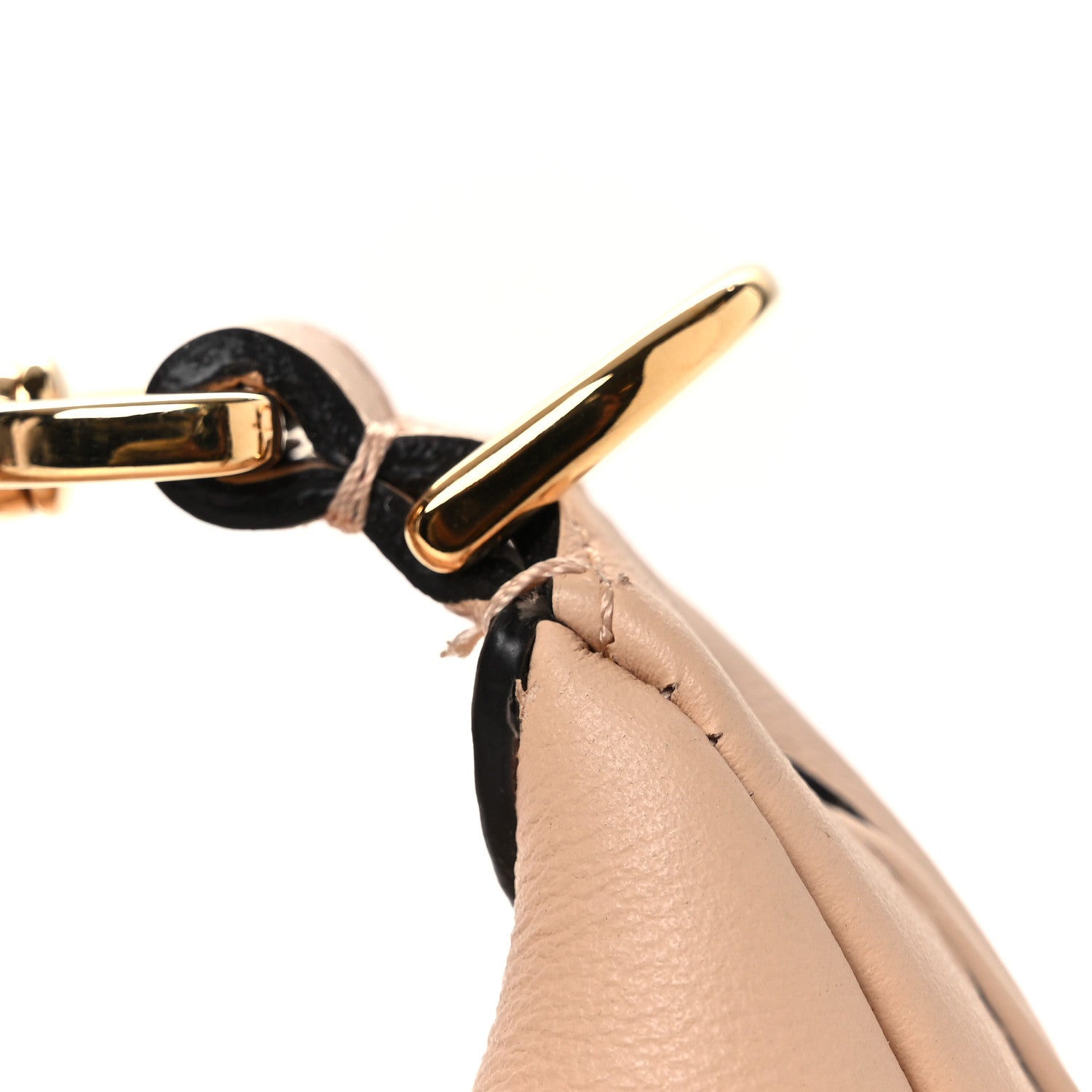 Fendi Vitello Grace Matte Nano Fendigraphy Hobo Charm Light Rose 11 of 12