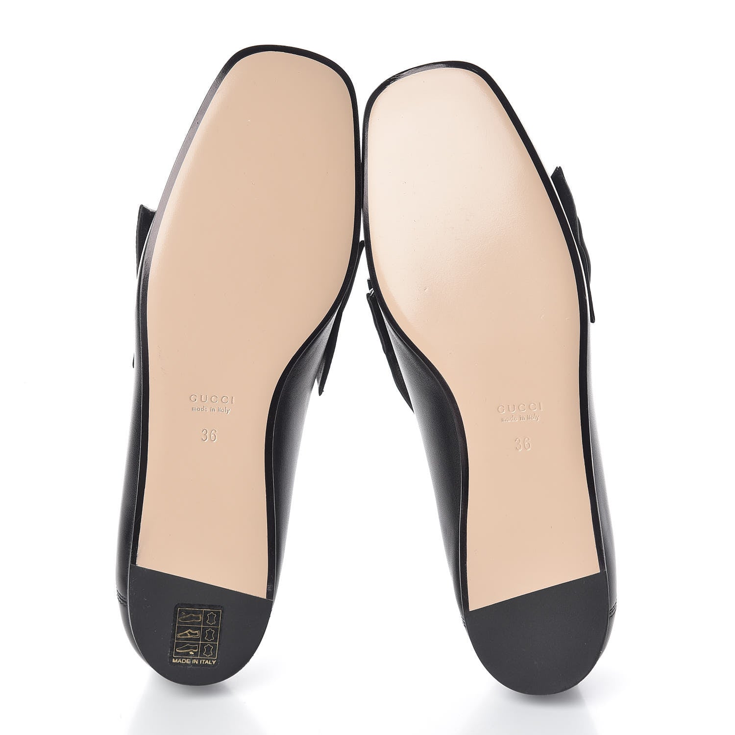 Gucci Nappa Queen Margaret Loafers 36 Black 6 of 6
