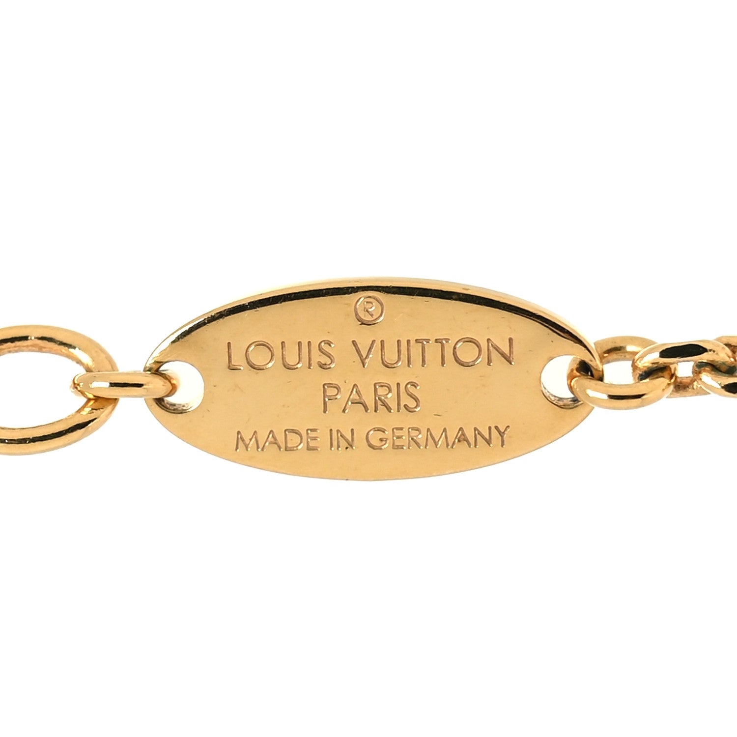 Louis Vuitton Metal Blooming Supple Necklace Gold 5 of 6