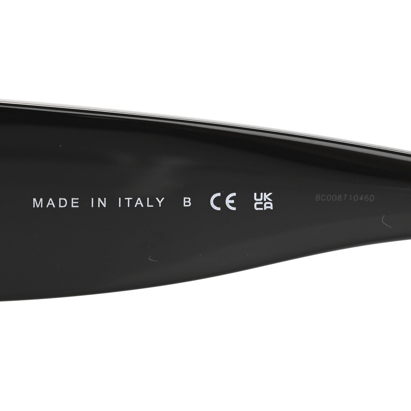 Acetate Rectangle Sunglasses 5435 Black