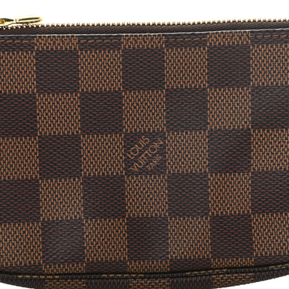 Louis Vuitton Damier Ebene Mini Pochette Accessories 9 of 11