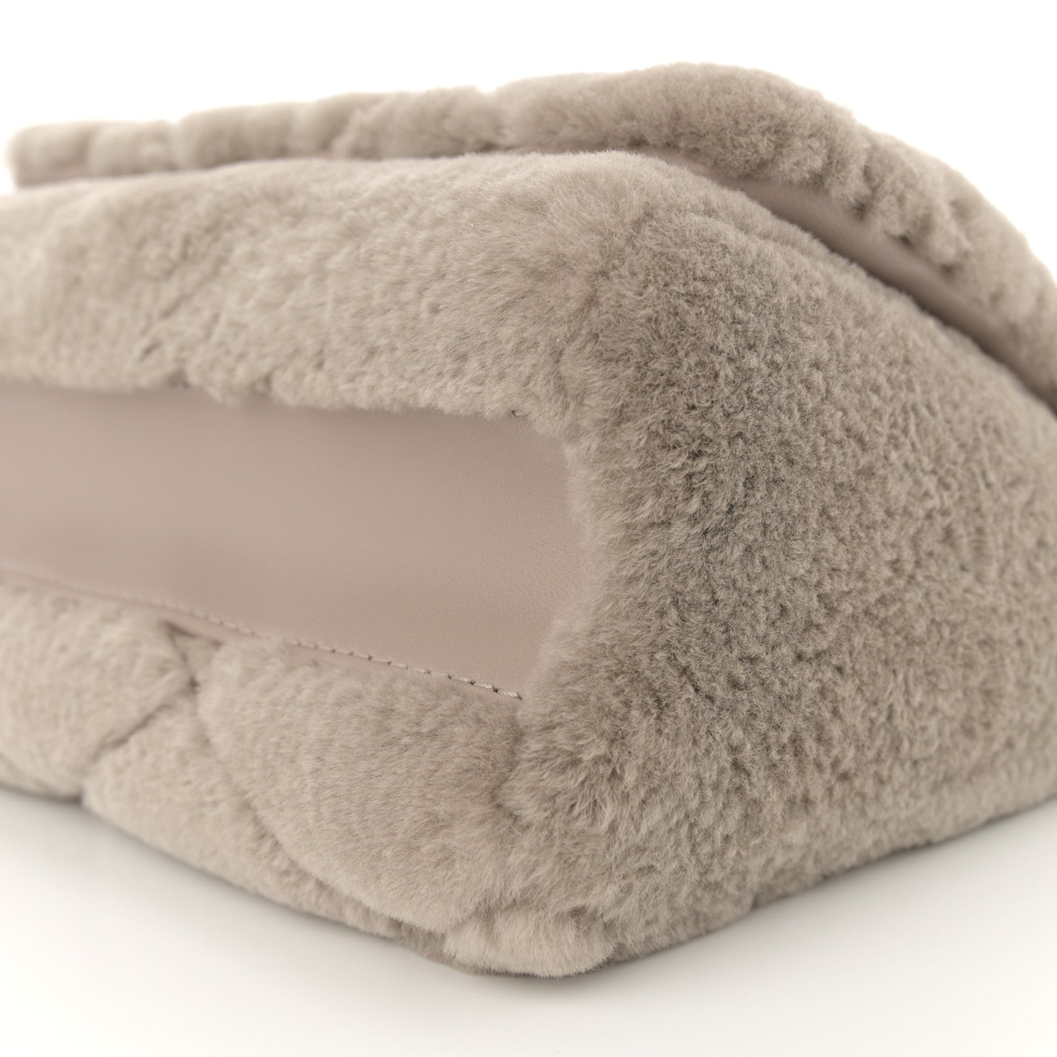 ルイヴィトン　ファー Louis Vuitton Shearling Malletage Top Handle GO-14 PM Grey 1621323