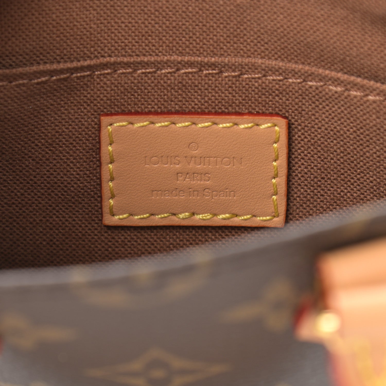 Louis Vuitton Monogram Petit Sac Plat 6 of 10