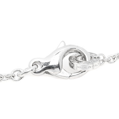 Bulgari 18K White Gold Diamond B.Zero1 Pendant Necklace 5 of 6